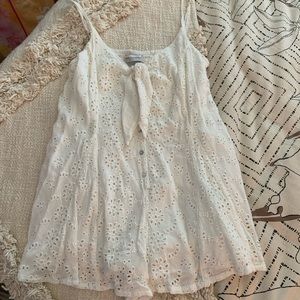 Urban Outfitters Eyelet Romper